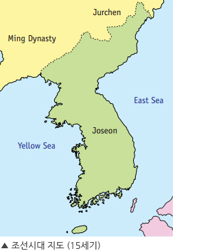 조선시대 지도(15세기)