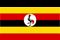 우간다 국기 이미지