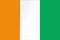 코트디부아르 국기 이미지